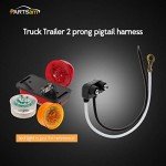 10 Plug Two Wire Trailer Clearance Light Pigtail