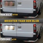 LED License Plate Lights for Ford Transit 1985-2014