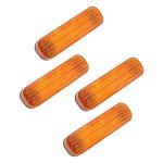 HECASA 4Pcs Amber LED Cab Light for Tractors