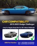 AUTOONE LED Side Marker Lights for Dodge Challenger