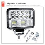 2PCS 4" ATV LED Headlight - 24000LM Combo Beam