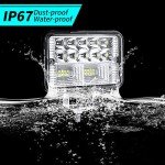 2PCS 4" ATV LED Headlight - 24000LM Combo Beam