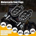 CNC Motorcycle Footpegs for GROM & Monkey 125