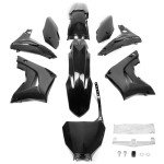 HECASA Black Fairing Kit for Honda CR125R/CR250R