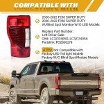 LIDNADY Tail Light for Ford Super Duty 2020-2022