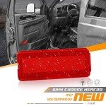 Red Interior Door Reflectors for Ford Trucks (2-Pack)