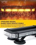 LUMENIX 72 LED Magnetic Emergency Strobe Light