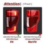 LED Tail Lights for 2020-2022 Ford Super Duty