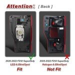 LED Tail Lights for 2020-2022 Ford Super Duty