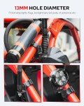 360° Rotating UTV Light Mount for Roll Cages