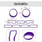 Purple Grill Inserts for 2024+ Jeep Wrangler JL