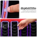 Purple Grill Inserts for 2024+ Jeep Wrangler JL