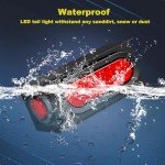 WALSIO Red LED Trailer Lights Kit - 2 Pack