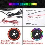 AUDEXEN RGB Third Brake Light for Jeep Wrangler