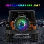 AUDEXEN RGB Third Brake Light for Jeep Wrangler