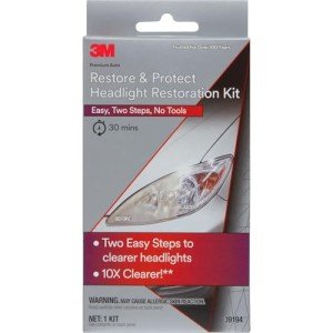 3M Headlight Restoration Kit for Plastic Lenses