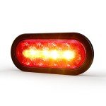 ECCO 8" LED Warning Light for Trucks & Cars