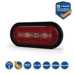 ECCO 8" LED Warning Light for Trucks & Cars