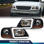 PIT66 LED Headlights & Parking Lights Kit