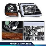 PIT66 LED Headlights & Parking Lights Kit