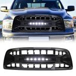 Dodge Ram 1500 Off-Road LED Grille, Glossy Black