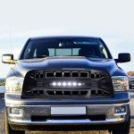 Dodge Ram 1500 Off-Road LED Grille, Glossy Black