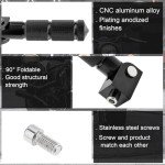 Foldable Anti-Skid Foot Pegs for Bikes and Scooters