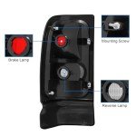Telpo Tail Light Assembly for 1994-2002 Ram