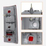 RANSOTO Tail Light Cover for 2010-2013 Ford Transit