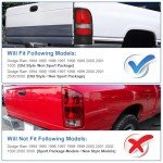 Telpo Tail Light Assembly for 1994-2002 Ram