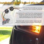 Toyota Turn Signal Light Bulb Wiring Harness - 2PCs