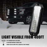 WINECO 8pc Slim 12-LED Emergency Strobe Lights