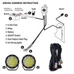 BANSIT 5 Inch LED Offroad Spot Lights Pair