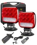 LED Magnetic Towing Tail Light Kit for Trailers