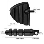 Adjustable Motorcycle Footpegs for Harley Riders