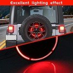 Tänzedzm Plug and Play LED Brake Light for Jeep
