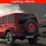Tänzedzm Plug and Play LED Brake Light for Jeep