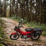 Honda Trail 125 CT125 Motorcycle Side Rack and Molle Panel
