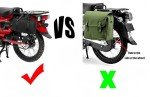 Honda Trail 125 CT125 Motorcycle Side Rack and Molle Panel