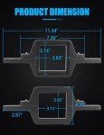 ADTOPI Universal Tow Hitch Mounting Bracket for Lights