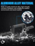 ADTOPI Universal Tow Hitch Mounting Bracket for Lights