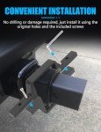 ADTOPI Universal Tow Hitch Mounting Bracket for Lights