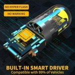 Yorkim 3157 Super Bright LED Bulbs - Pack of 2