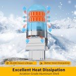 Yorkim 3157 Super Bright LED Bulbs - Pack of 2