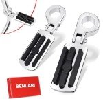 Benlari A3 Steel Motorcycle Highway Pegs for Harley