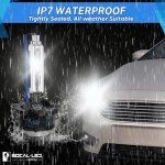 35W D2R HID Headlight Bulbs - 6000K White