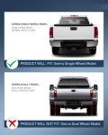 Nilight Taillight Assembly for 2007-2013 GMC Sierra