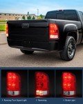 Nilight Taillight Assembly for 2007-2013 GMC Sierra