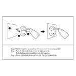 LED RV Reading Lights with Switch - Pack of 2