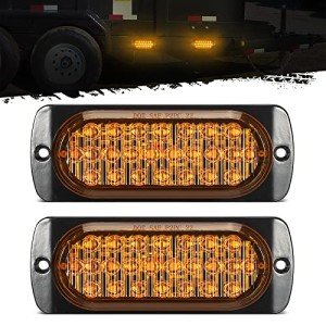 Amber 24 LED Turn Signal Side Marker Lights